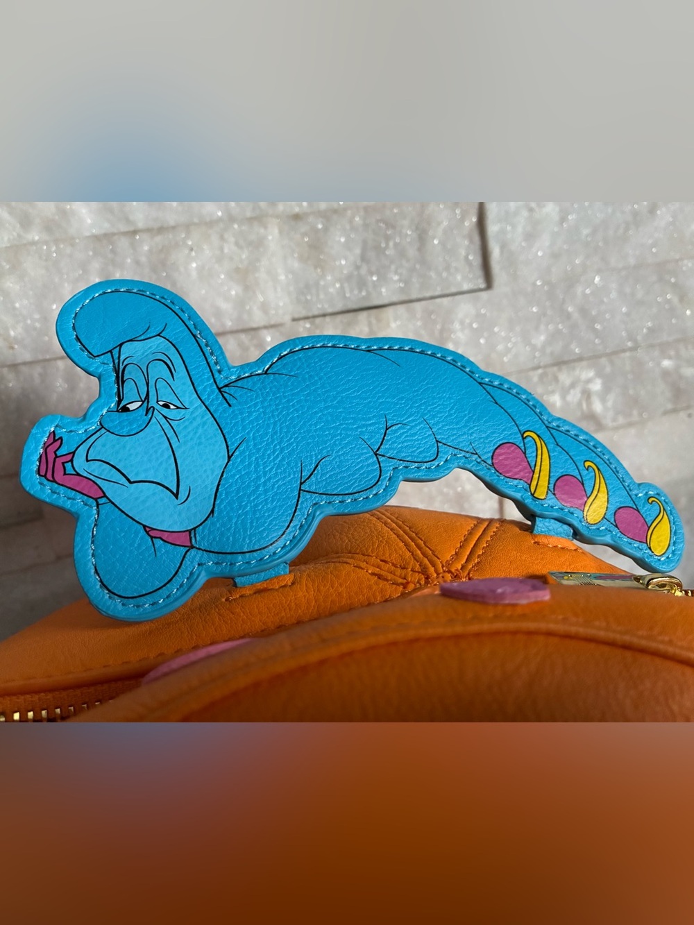 Stitch Shoppe x Disney Alice in Wonderland Caterpillar Mushroom Crossbody Bag - Picture 8 of 12